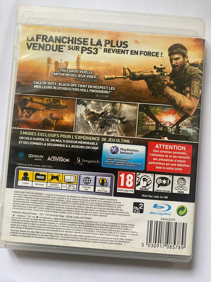 Call of duty black ops ps3 - photo numéro 2