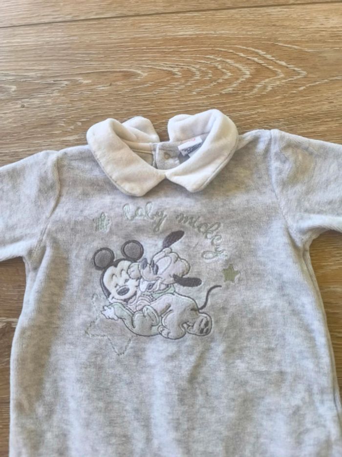 Pyjama Mickey Disney 6 mois - photo numéro 3