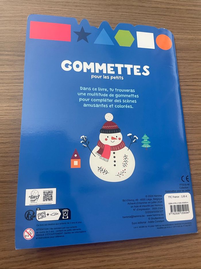 Lot 3 livres neufs enfants Noël  hiver - photo numéro 10
