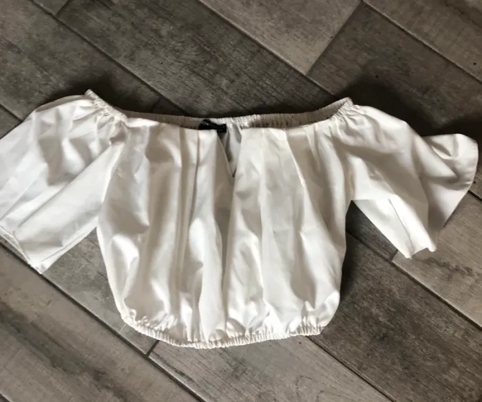 Crop top bouffant oversize shein TBE Taille XS
