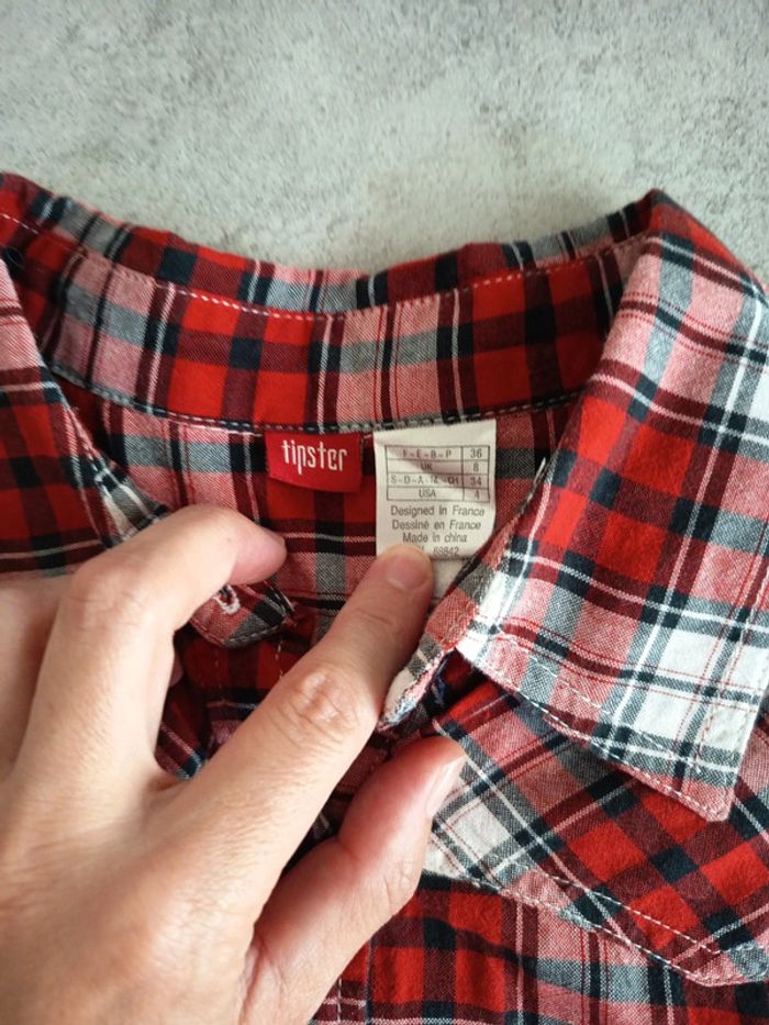 Chemise à carreaux Tipster - photo numéro 2