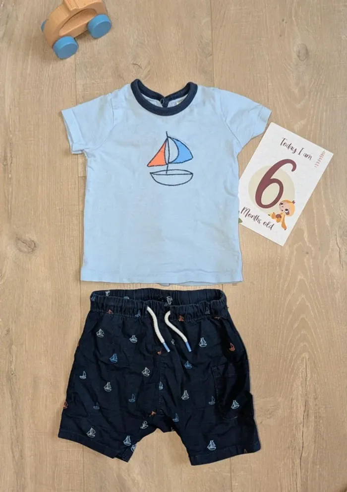 Short + t-shirt