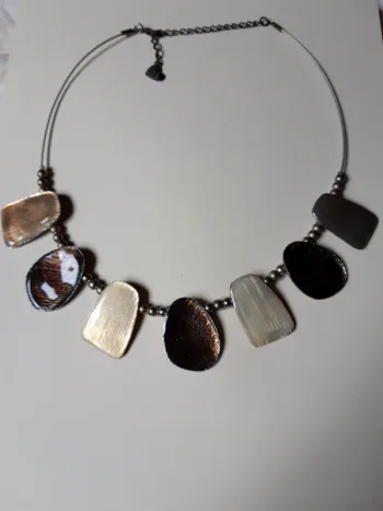 Collier vintage nacré