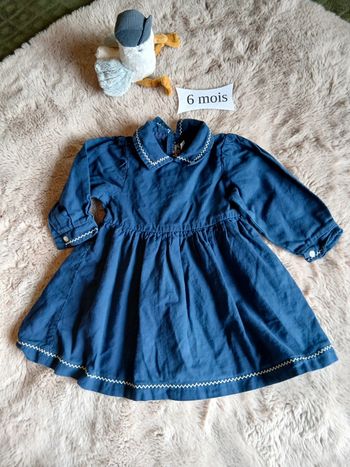 Robe 6 mois 100% coton