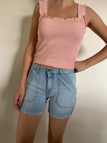 Short en jean taille haute 36 incontournable de l’été