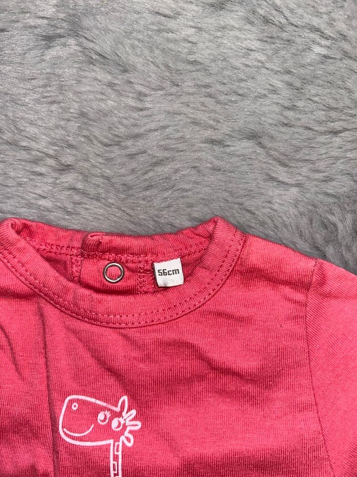 Pyjama fin rose girafe - 1 mois - photo numéro 3