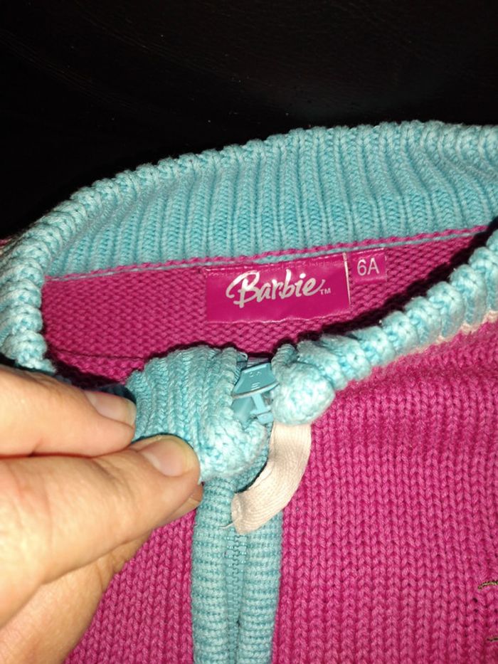 Veste gilet zippée barbie - photo numéro 7