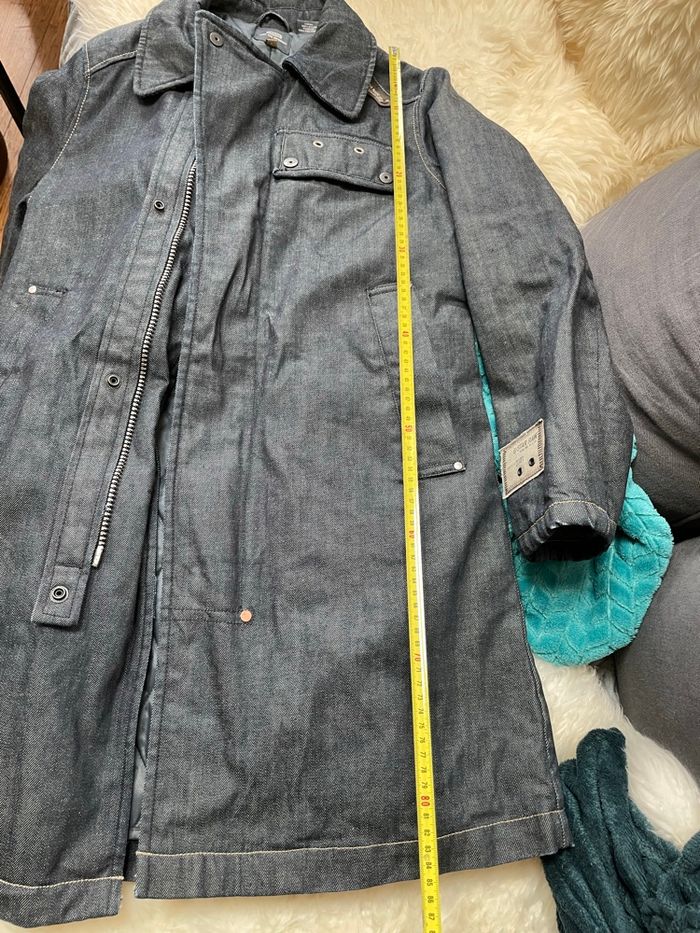 Trench G-Star jeans marine/gris S - photo numéro 8