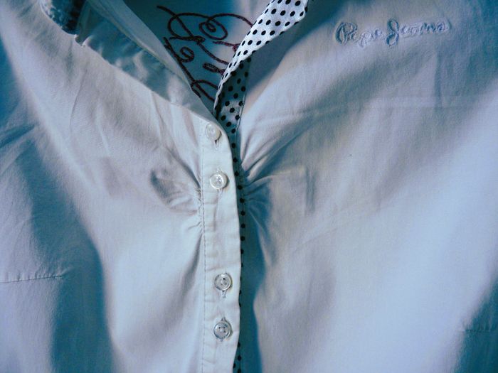 Chemise Fille Pepe Jeans London Blanc 16 ans manches longues TBE - photo numéro 2
