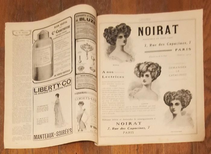 Ancienne revue Femina Noël 1908 n°189 vintage - photo numéro 4