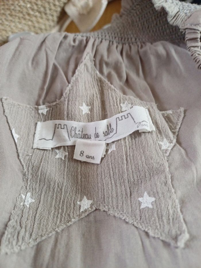 Robe été château de sable 8 ans - photo numéro 6