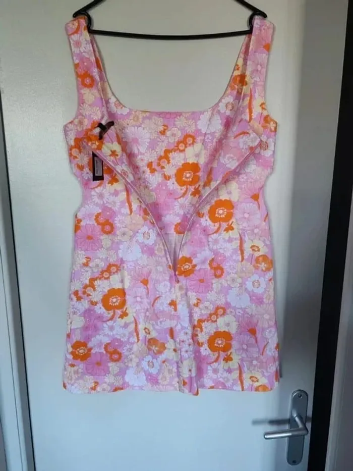 Robe Maje risella flower power taille 40 - photo numéro 7