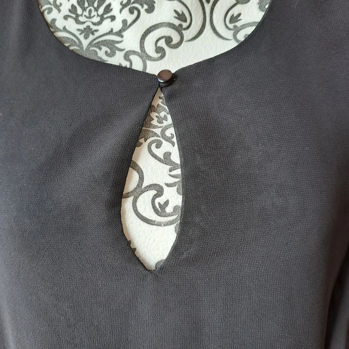 Blouse noire taille46 #M&Smode - photo numéro 2