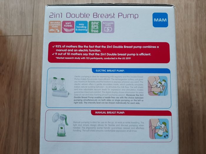 Tire-lait électrique double pompage MAM - photo numéro 5