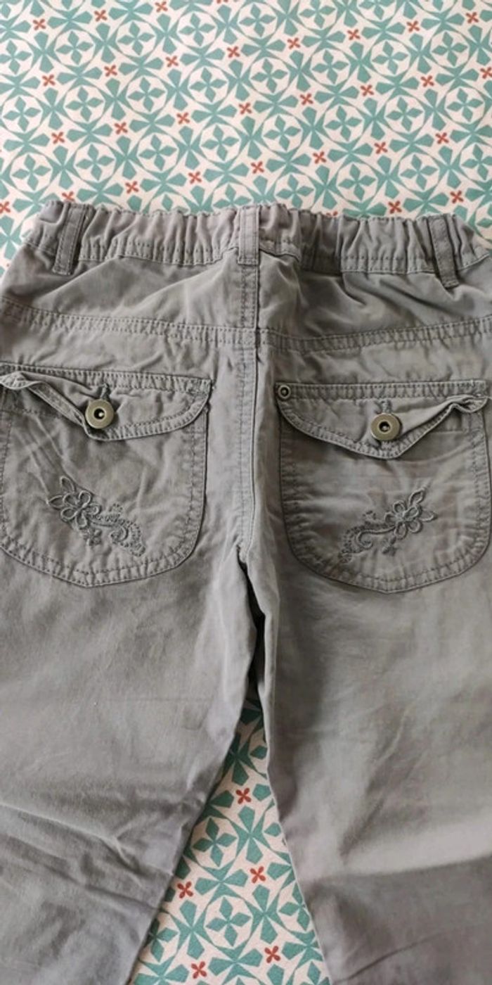 Pantalon en toile pour fille 8 ans - photo numéro 3