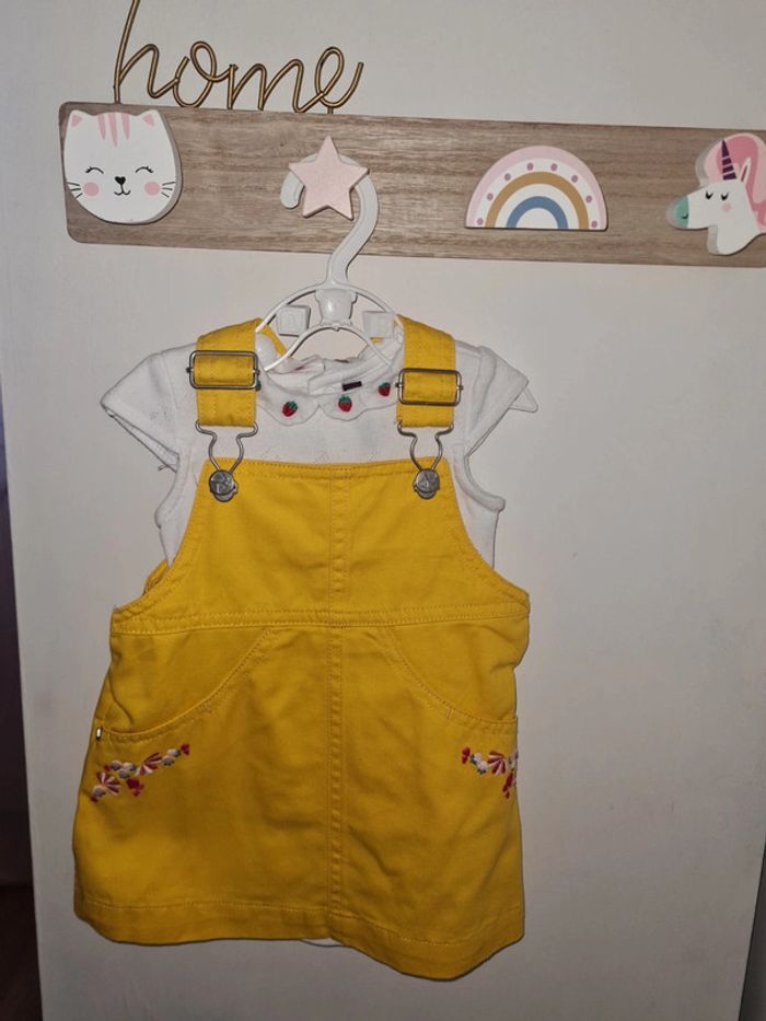 Ensemble robe bébé fille