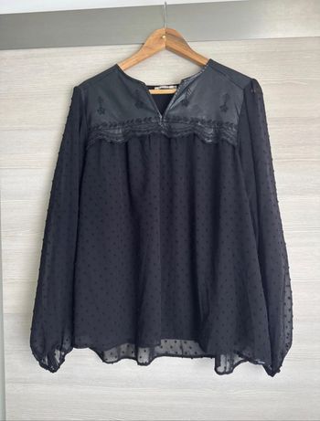 Blouse plumetis