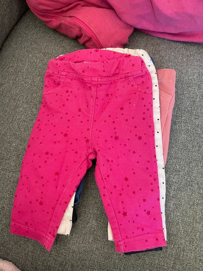 Lot 5 pantalons 3 mois - photo numéro 3