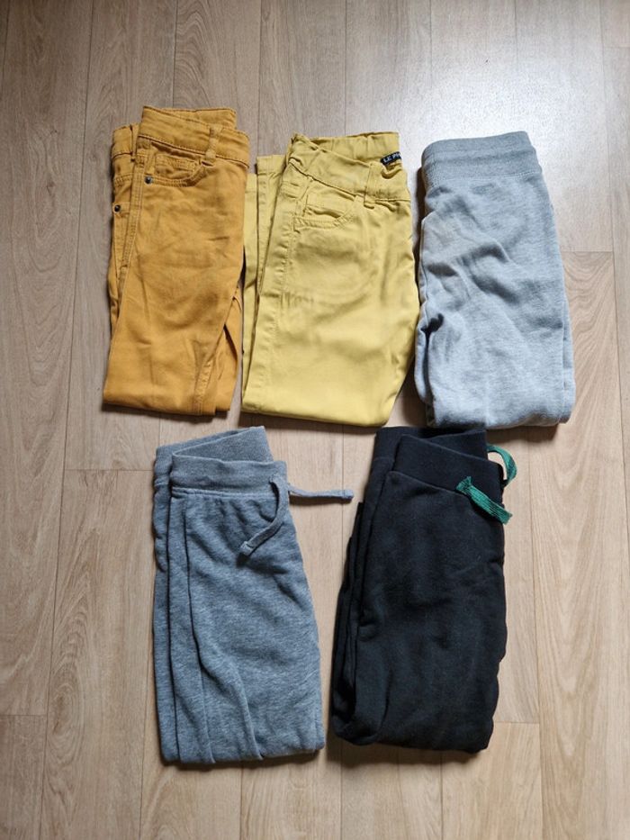 Lot 5 pantalons 5 ans