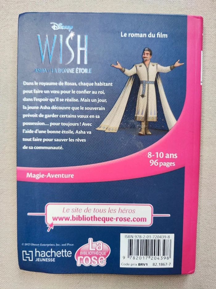 Livre Wish Disney Asha et la bonne étoile - photo numéro 3