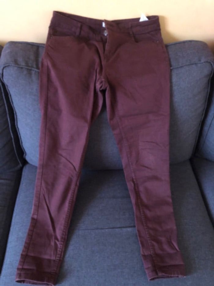 Pantalon prune pimkie 40