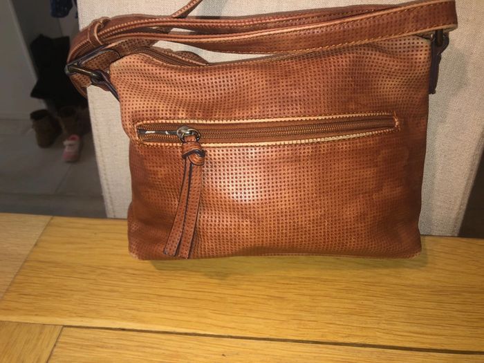 Sac bandoulière marron tamaris - photo numéro 3