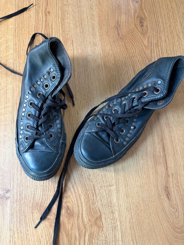 Converses noir t36 - photo numéro 2
