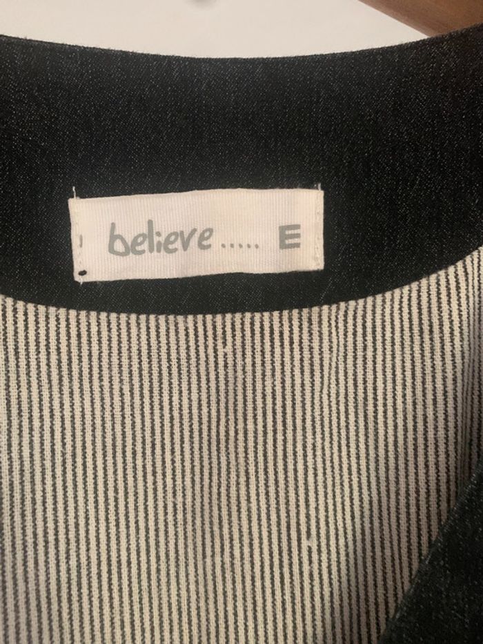Veston en jean Believe ..etaille 38 - photo numéro 6