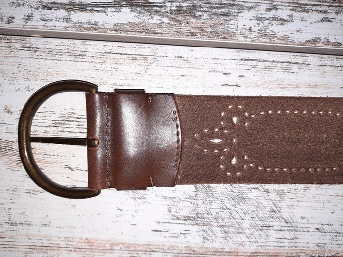 Ceinture cuir etc 100 cm env - photo numéro 5