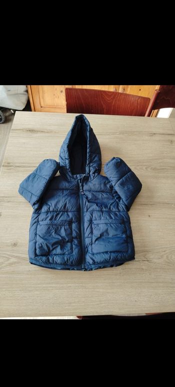Doudoune bleue 24 mois Tape à l'oeil