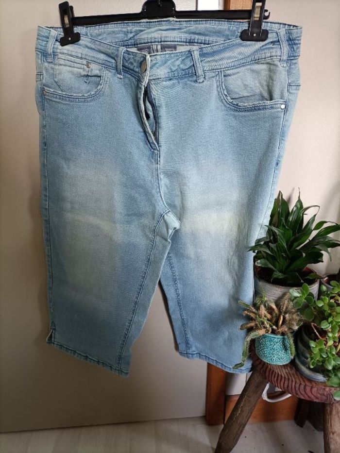 Pantacourt en jean / bermuda