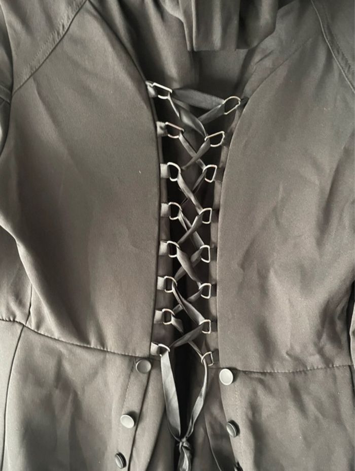Veste longue goth style corset - photo numéro 3