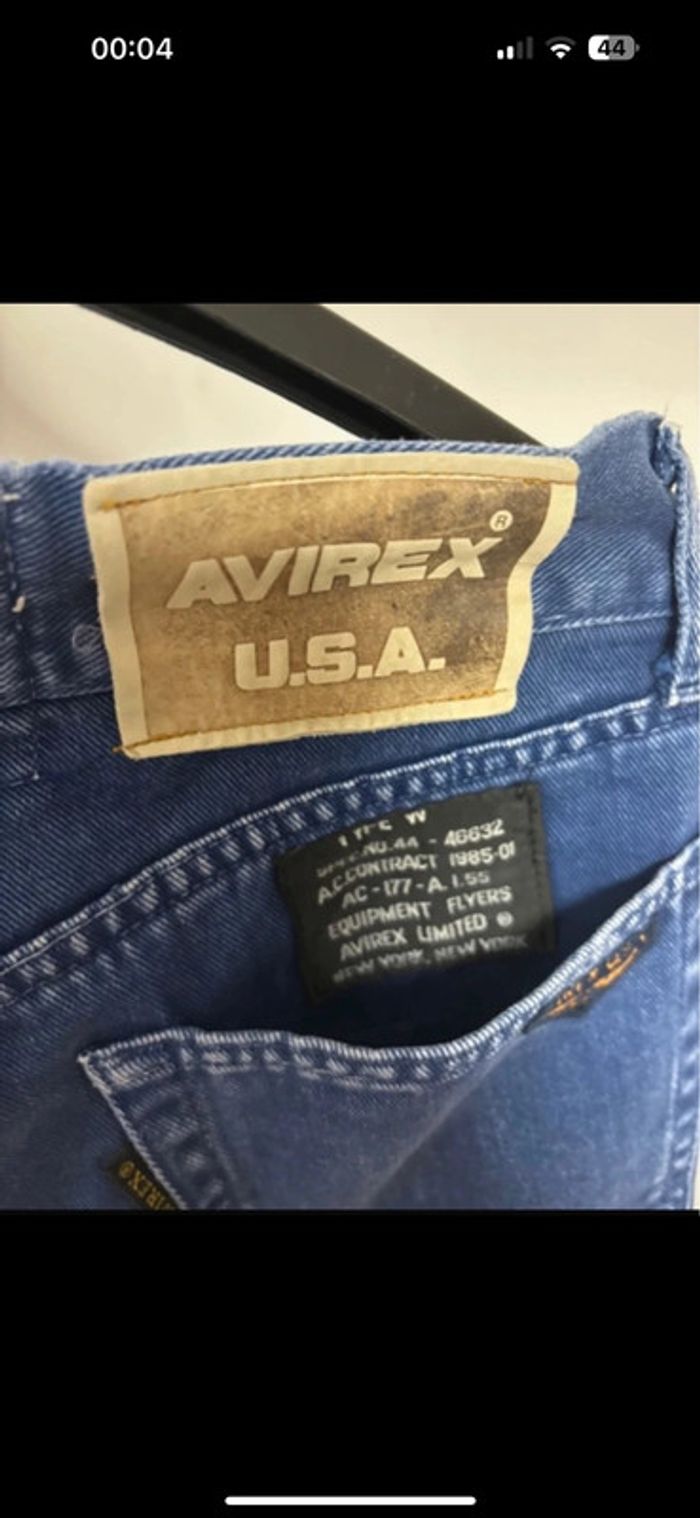 Jean vintage Avirex USA - Taille 40 - photo numéro 8