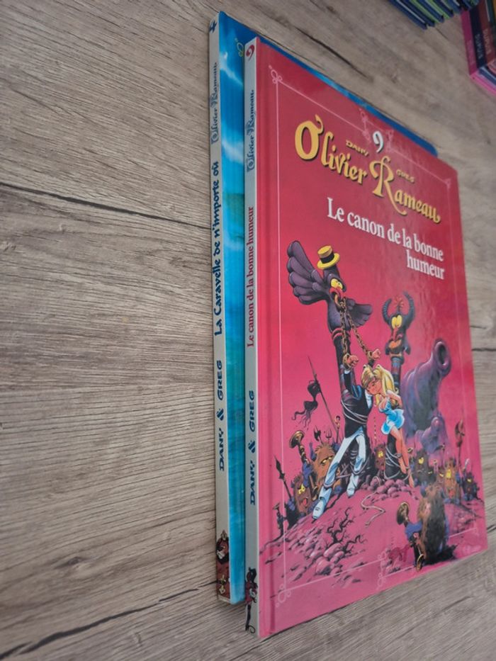 Lot de 2 bandes dessinées Olivier Rameau - photo numéro 2