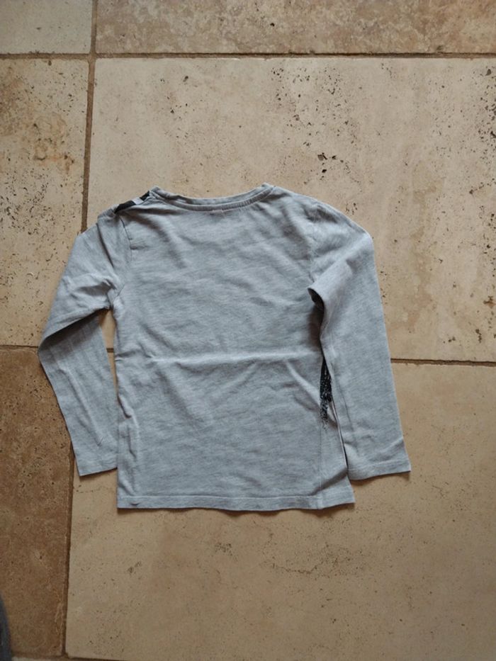 T shirt manches longues garçon en 5-6 ans - photo numéro 2