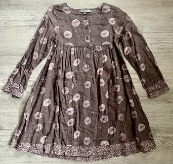 Robe 6 ans Vynil Fraise