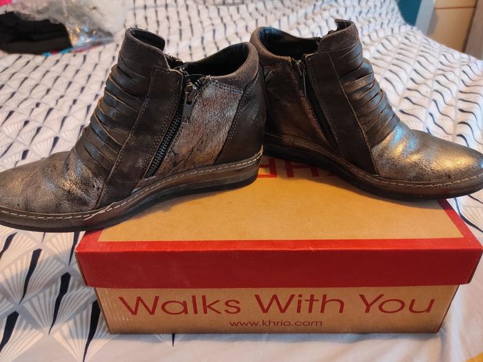 Boots basse compensé khrio t38 - photo numéro 5