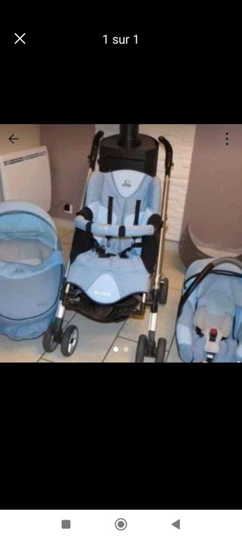 Encemble poussette