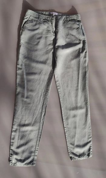 Pantalon été vert clair