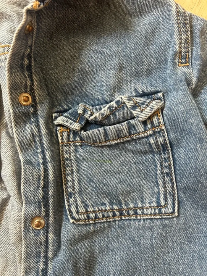 Robe en jeans enfant - photo numéro 2