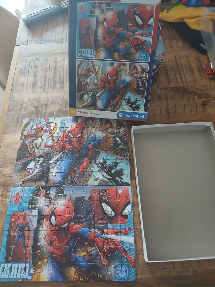 Lot de 2 "Puzzle spiderman" - photo numéro 2