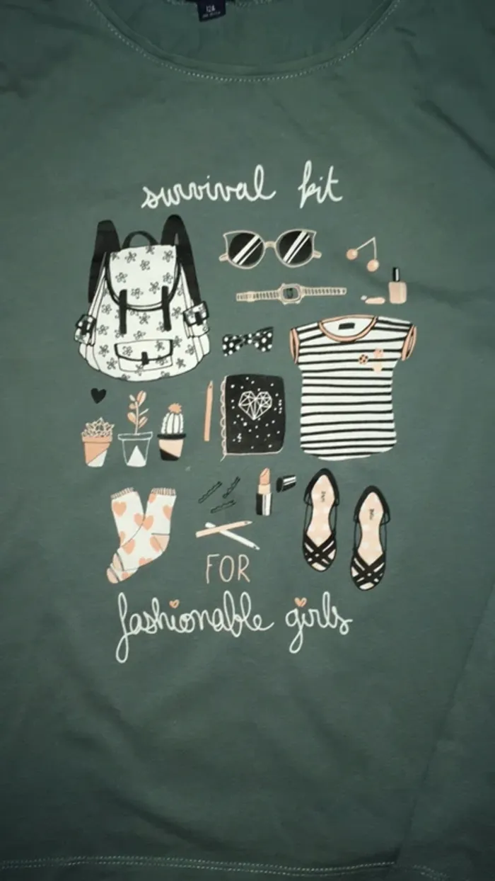 T-shirt enfant manches longues - photo numéro 2