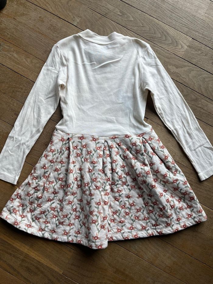 Robe crème Petit Bateau 8 ans - photo numéro 4