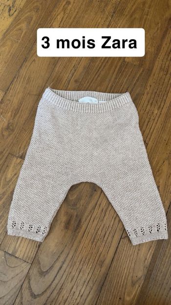 Pantalon en tricot mixte