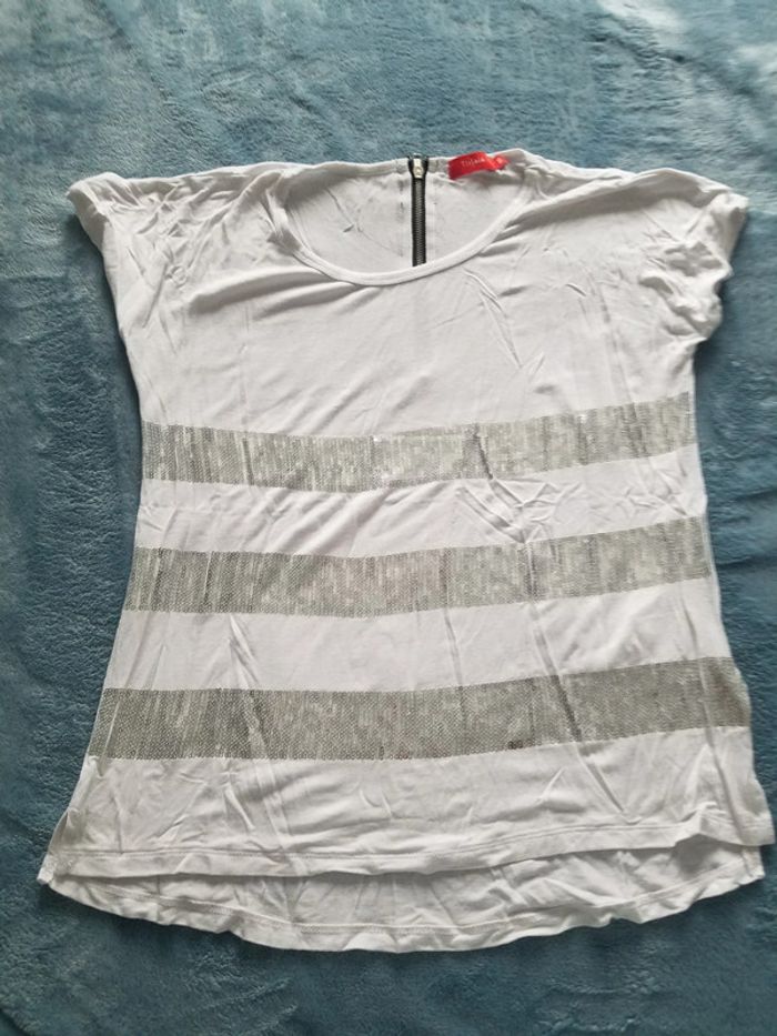 Tee-shirt a sequins 12 ans