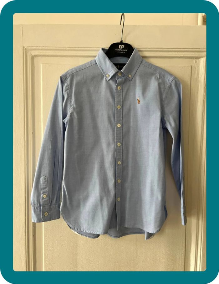 Chemise manches longues tunique mixte 8 ans - Ralph Lauren