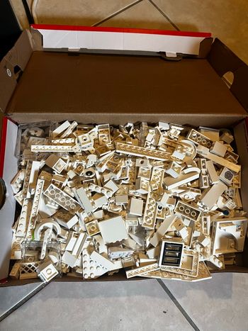 🧱 Lot 2kg lego blanc