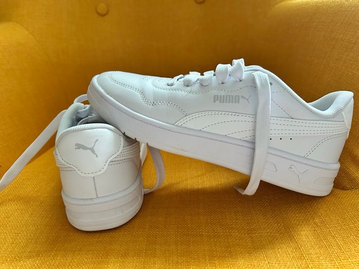 Baskets blanches Puma 37 - photo numéro 5
