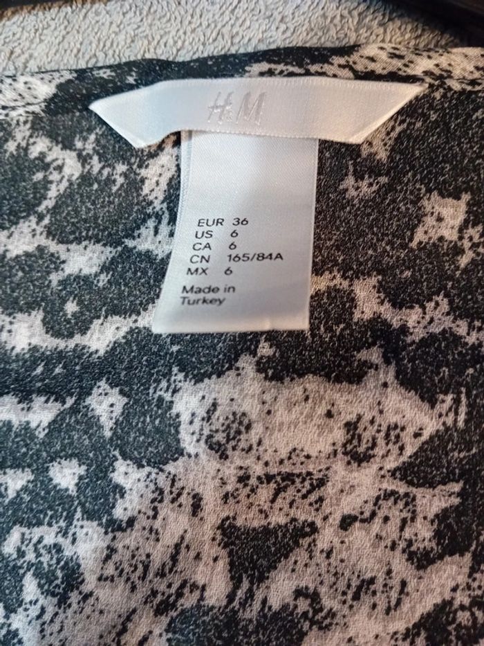 Jolie Top Croisé Femme Taille S H&M - photo numéro 3