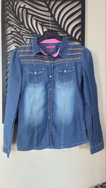 Chemise en jean fille 